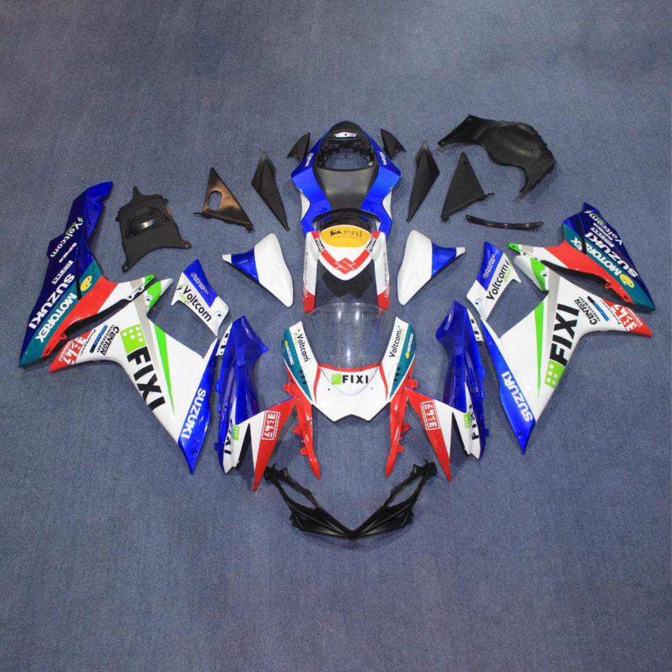 インジェクションフェアリングキット ボディワーク プラスチック ABS スズキ GSXR 600/750 2011-2026 K11用