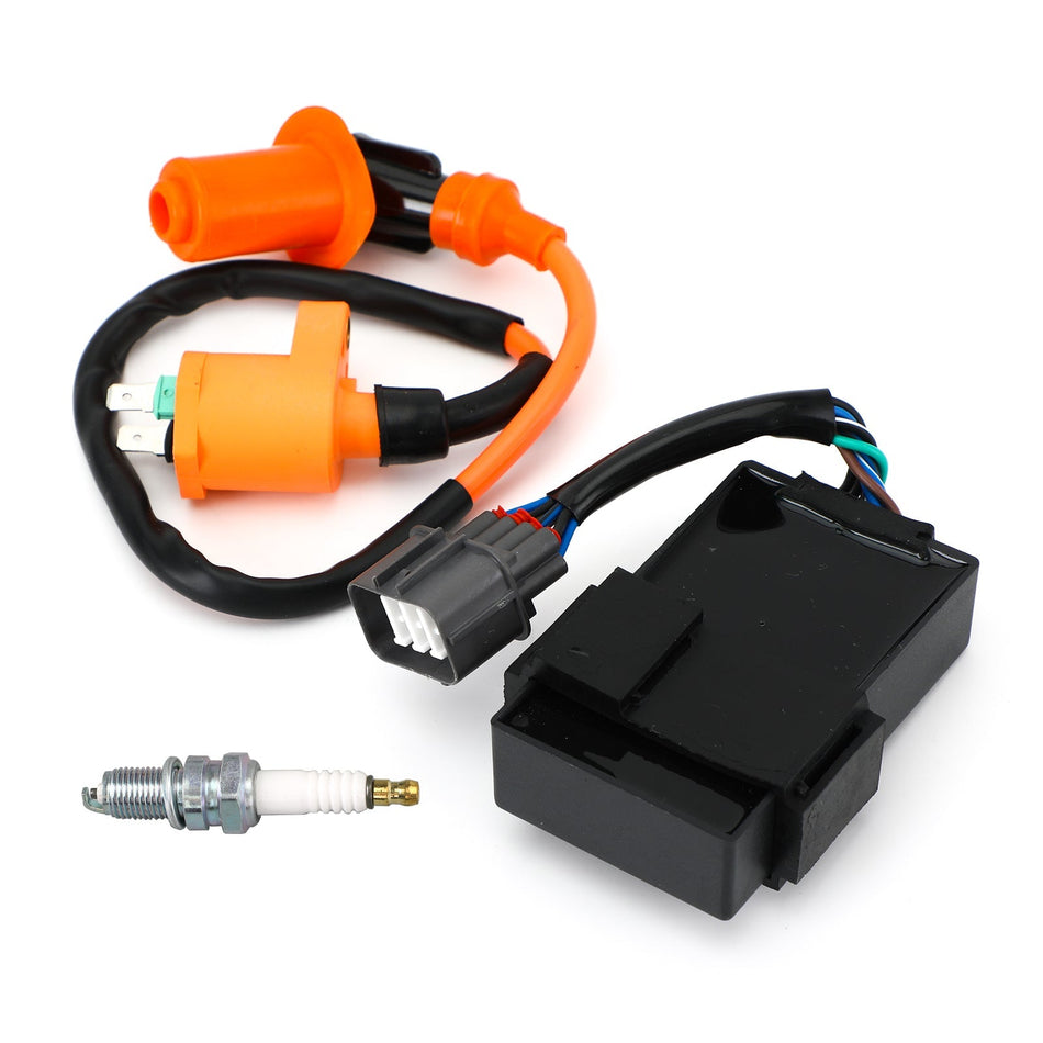 ホンダ FourTrax 300 TRX300 TRX300FW 1998-2000 汎用用イグニッションコイル スパークプラグ CDI