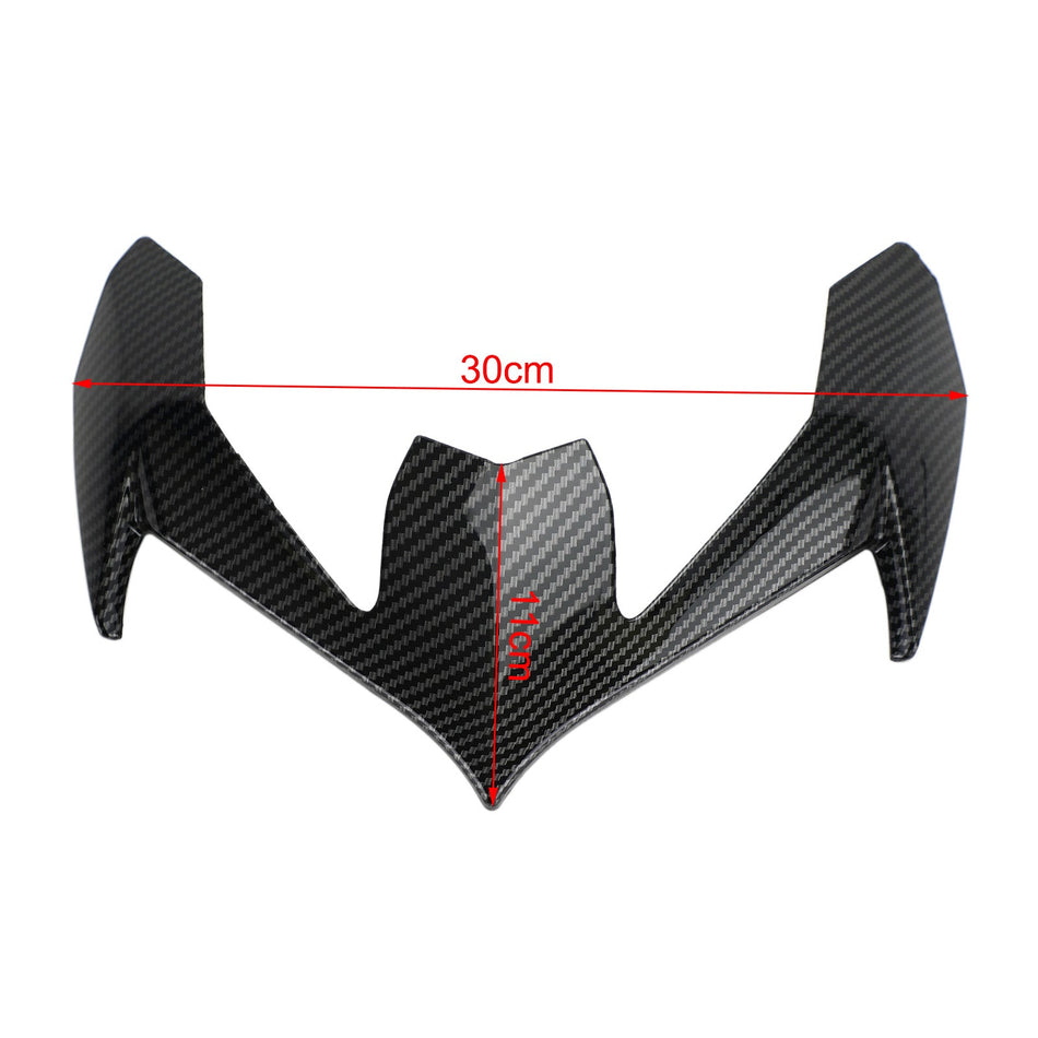 ABS フロントアッパーノーズヘッドライトパネルカバーフェアリング KAWASAKI Z900 2020-2021用