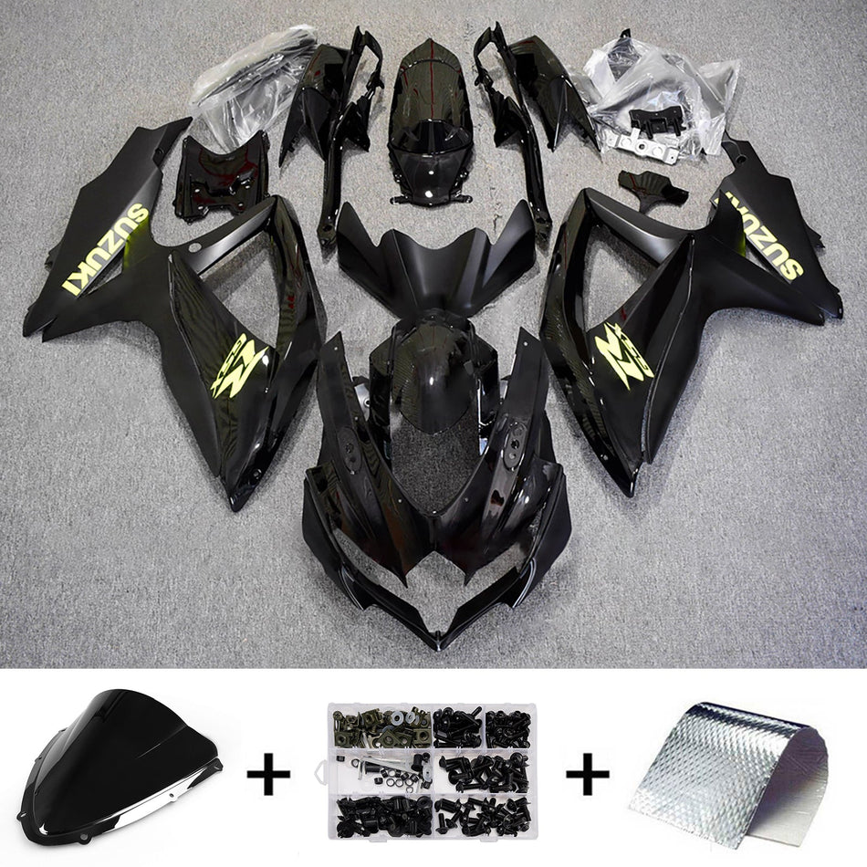 スズキ GSXR 600/750 2008-2010 K8 用 インジェクションフェアリングキット ボディワーク プラスチック ABS