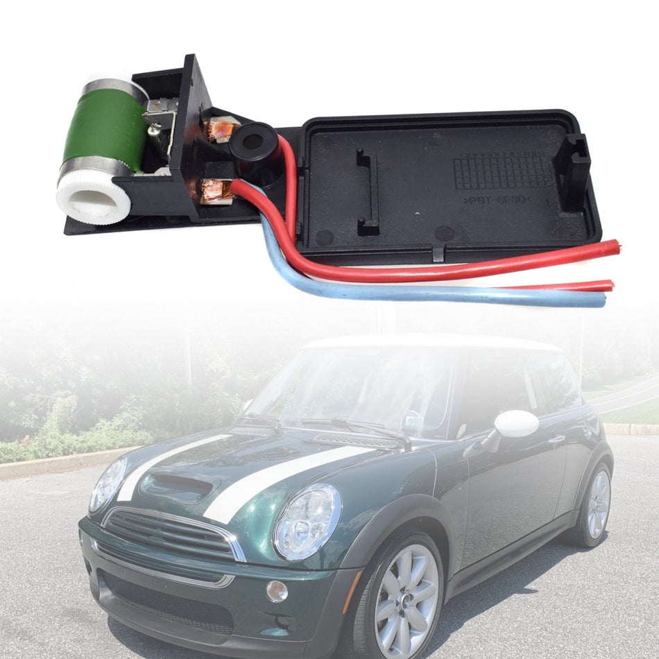 HVAC ヒーターブロワーレギュレーター抵抗器 17117541092R Mini Cooper 2002-2008 用