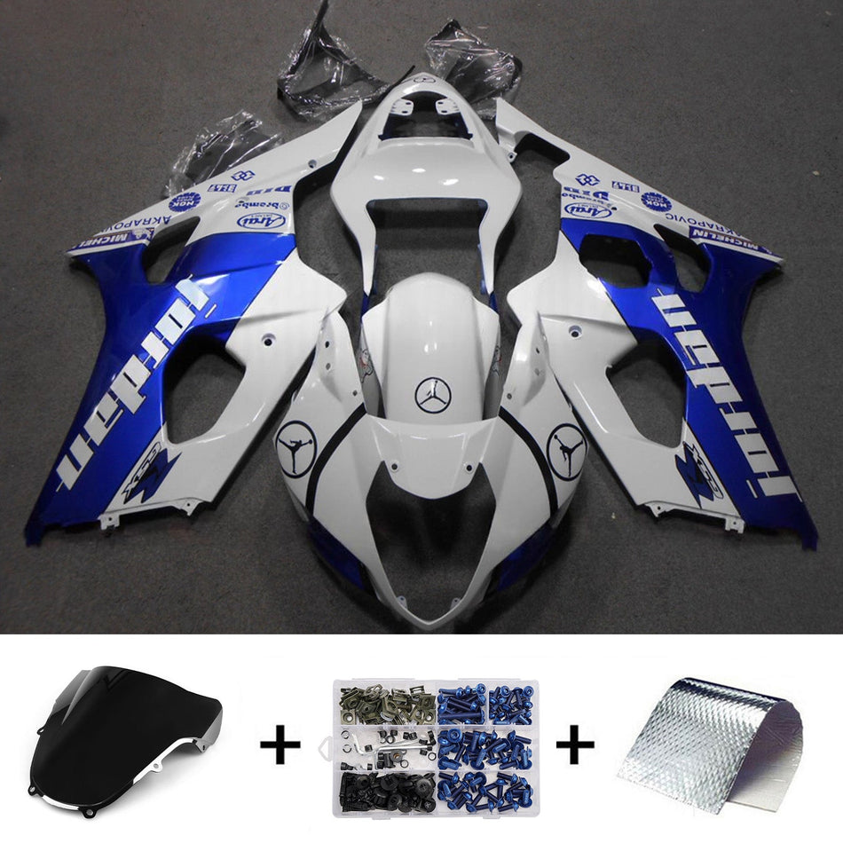 スズキ GSXR1000 2000-2002 K1 K2 用 インジェクションフェアリングキット ボディワーク プラスチック ABS