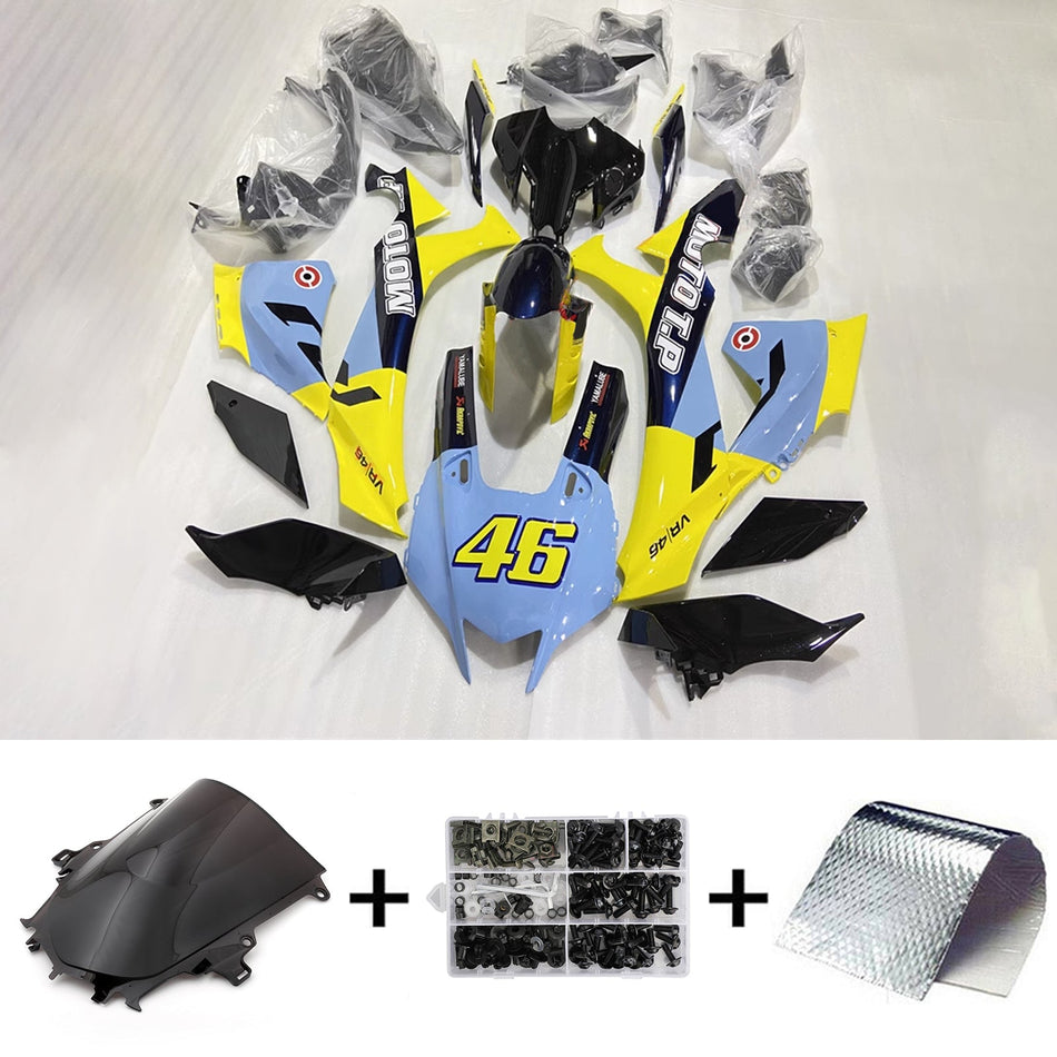 2020-2024 ヤマハ YZF R1 Amotopart インジェクションフェアリングキット ボディワーク プラスチック ABS #101