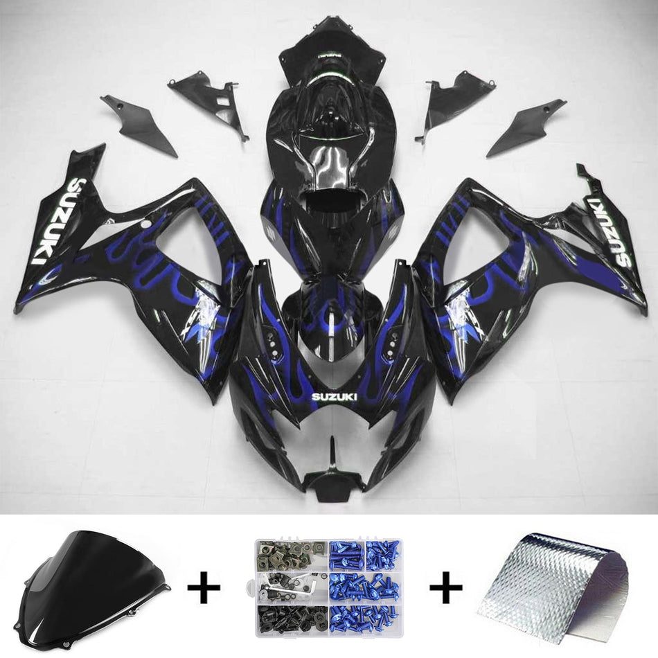 2006-2007 スズキ GSXR 600/750 K6 Amotopart インジェクションフェアリングキット ボディワーク プラスチック ABS #141