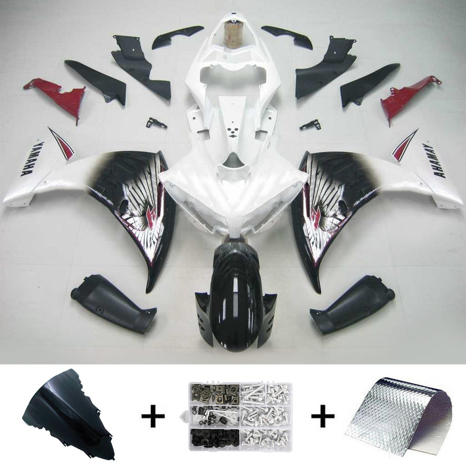 2012-2014 ヤマハ YZF 1000 R1 Amotopart インジェクションフェアリングキット ボディワーク プラスチック ABS #104