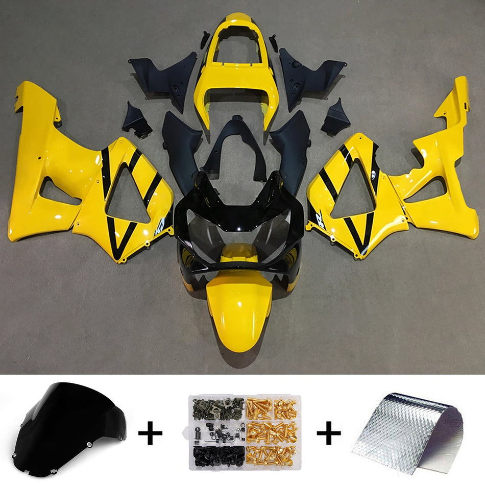 ホンダ CBR929RR 2000-2001 用射出成形フェアリングキット ボディワーク プラスチック ABS