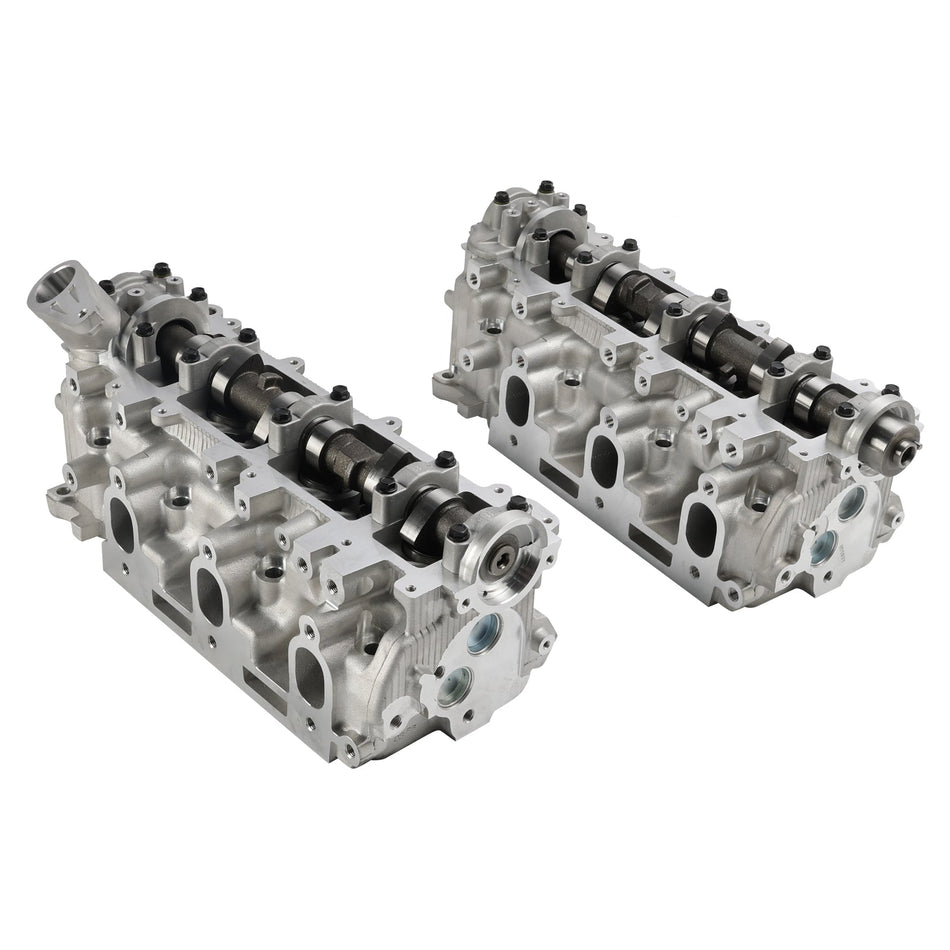 1993-1995 トヨタ トラック 3.0LM/T 4WD エクストラキャブ DLX (VIN は 4 で始まる) 左+右シリンダーヘッド 1110165011 1110165021