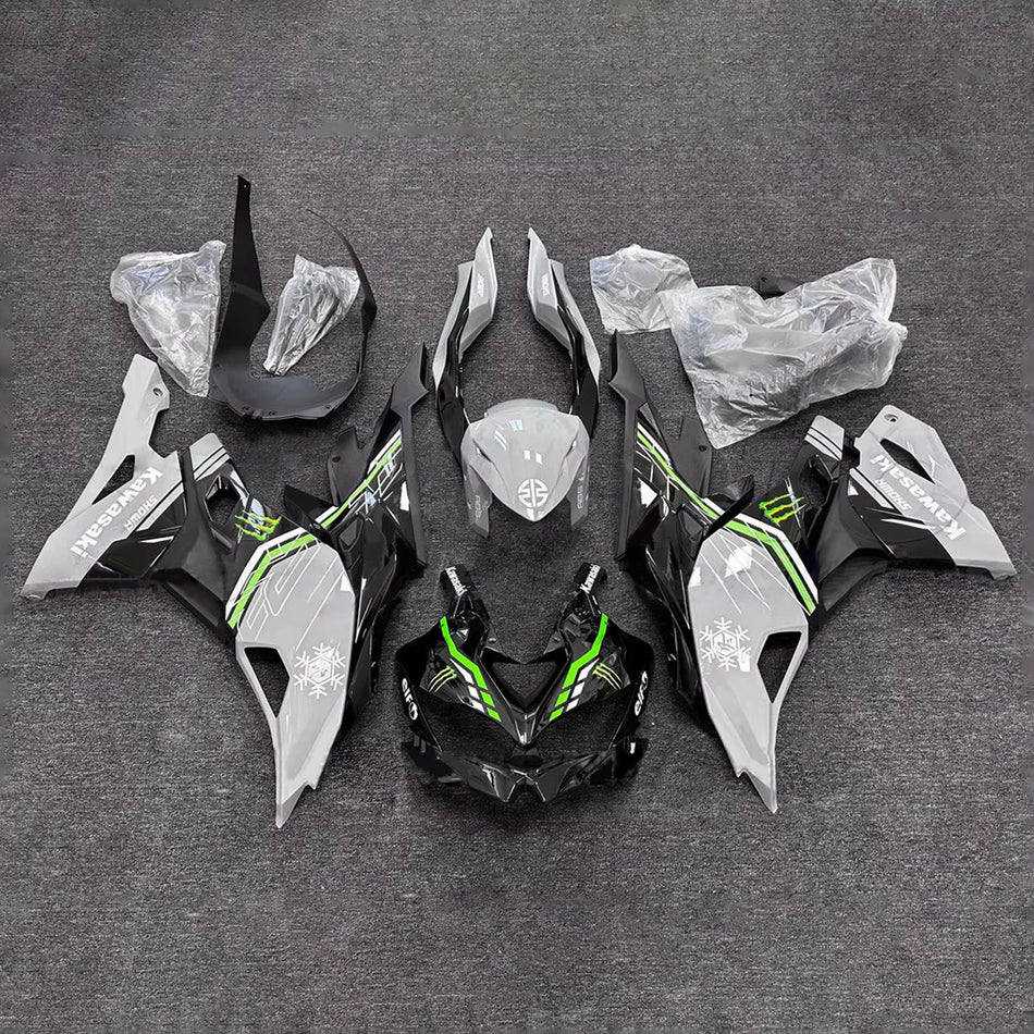 カワサキ Ninja ZX-25R ZX-4R ZX-4RR 2019-2025 に適合するインジェクションフェアリングキット
