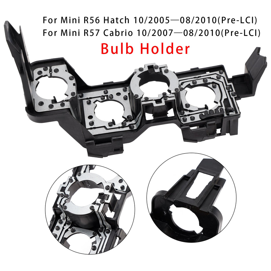 ミニ R56 R57 2005-2010 用リアテールブレーキライトバルブソケットホルダー 03373180