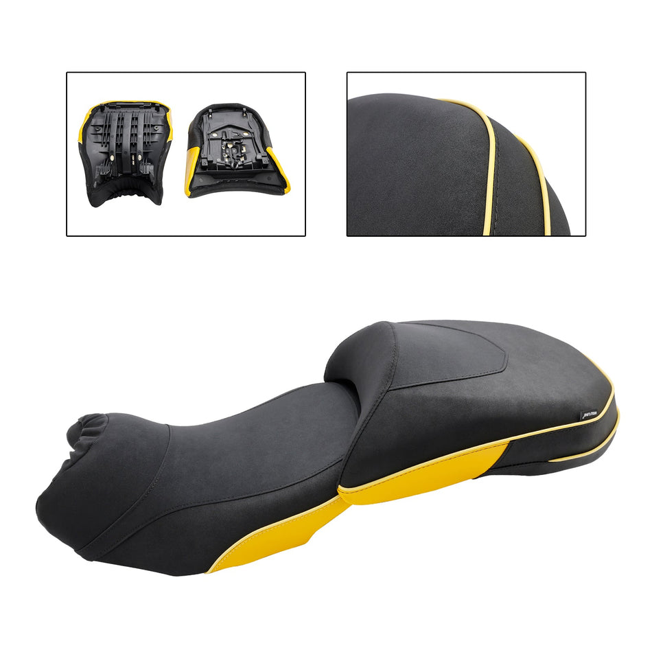 2014-2018 BMW R1200GS/GS ADV ライダー パッセンジャーシート フロント リア クッション イエロー