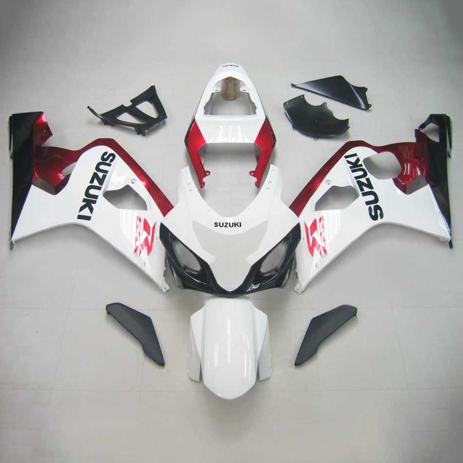 2004-2005 スズキ GSXR 600/750 K4 Amotopart インジェクションフェアリングキット ボディワーク プラスチック ABS #124