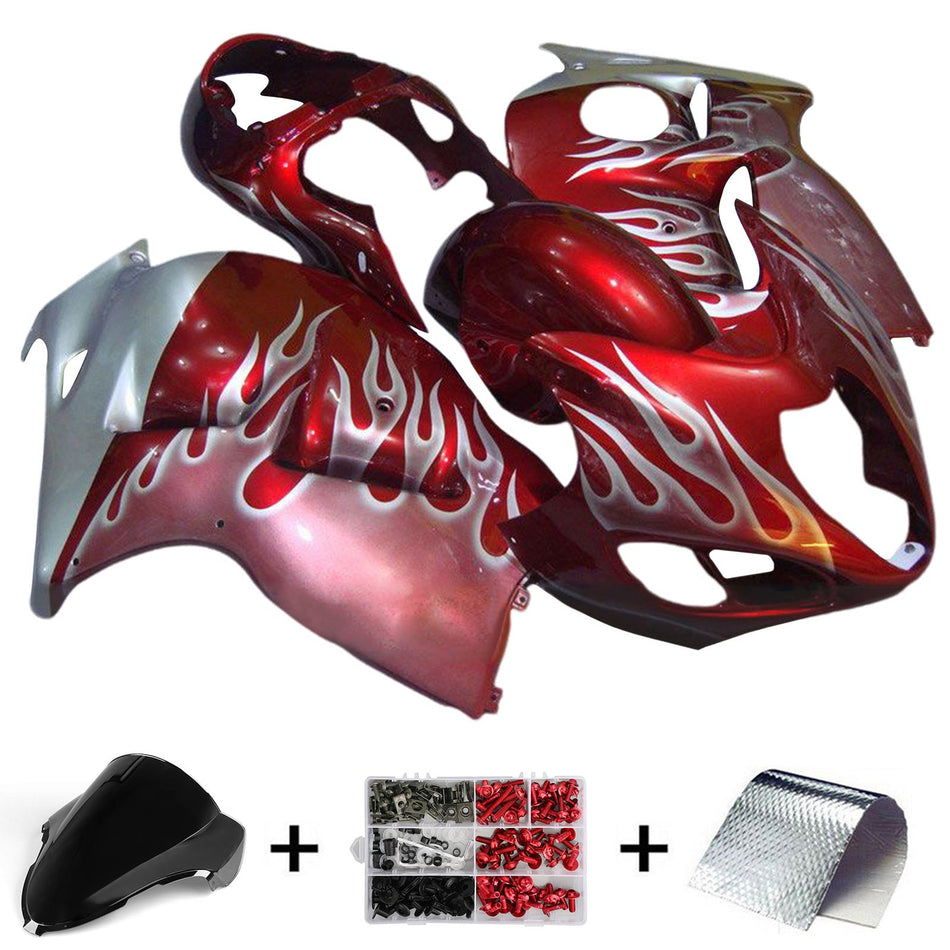 1999-2007 スズキ ハヤブサ GSX1300R インジェクションフェアリングキット ボディワーク プラスチック ABS