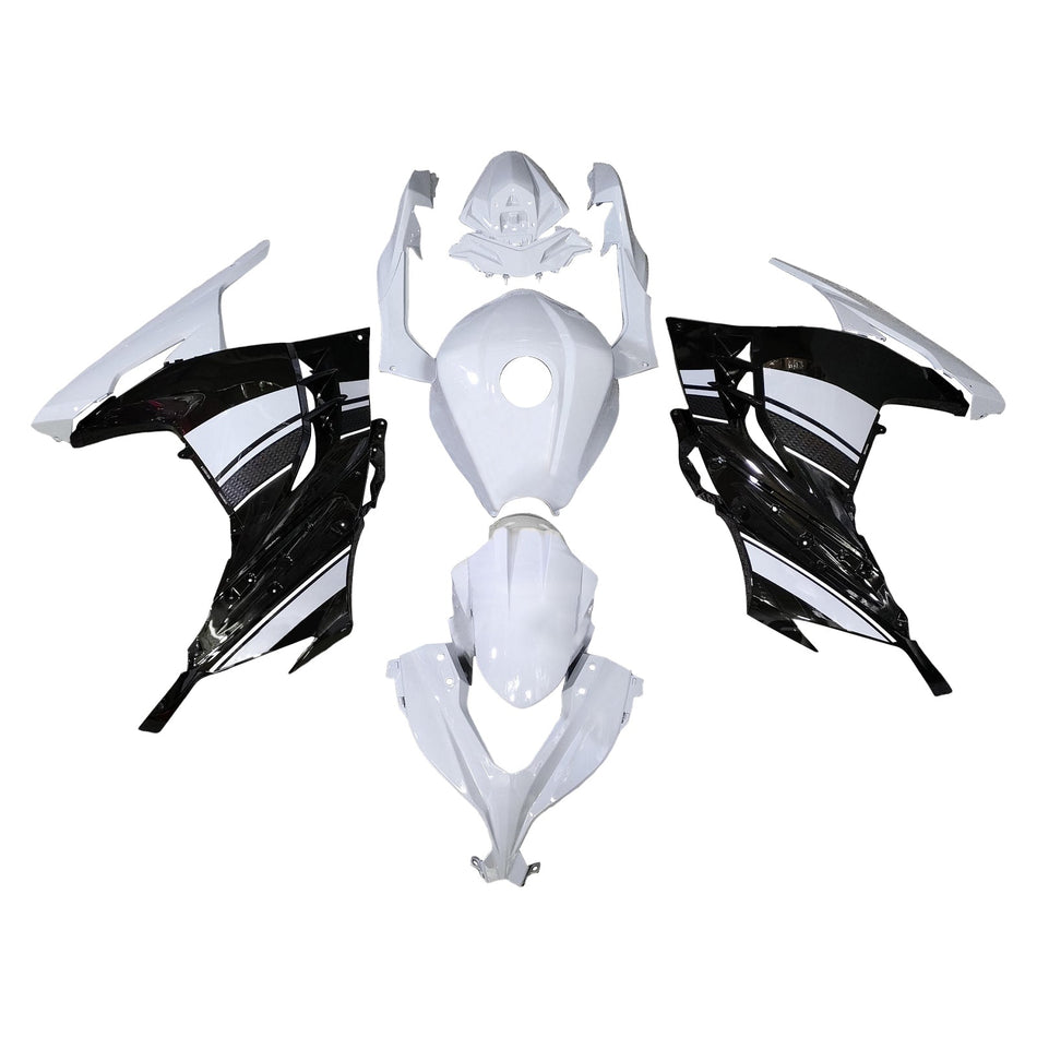 インジェクションフェアリングキット ボディワーク プラスチック ABS カワサキ EX300 Ninja300 2013-2024 に適合