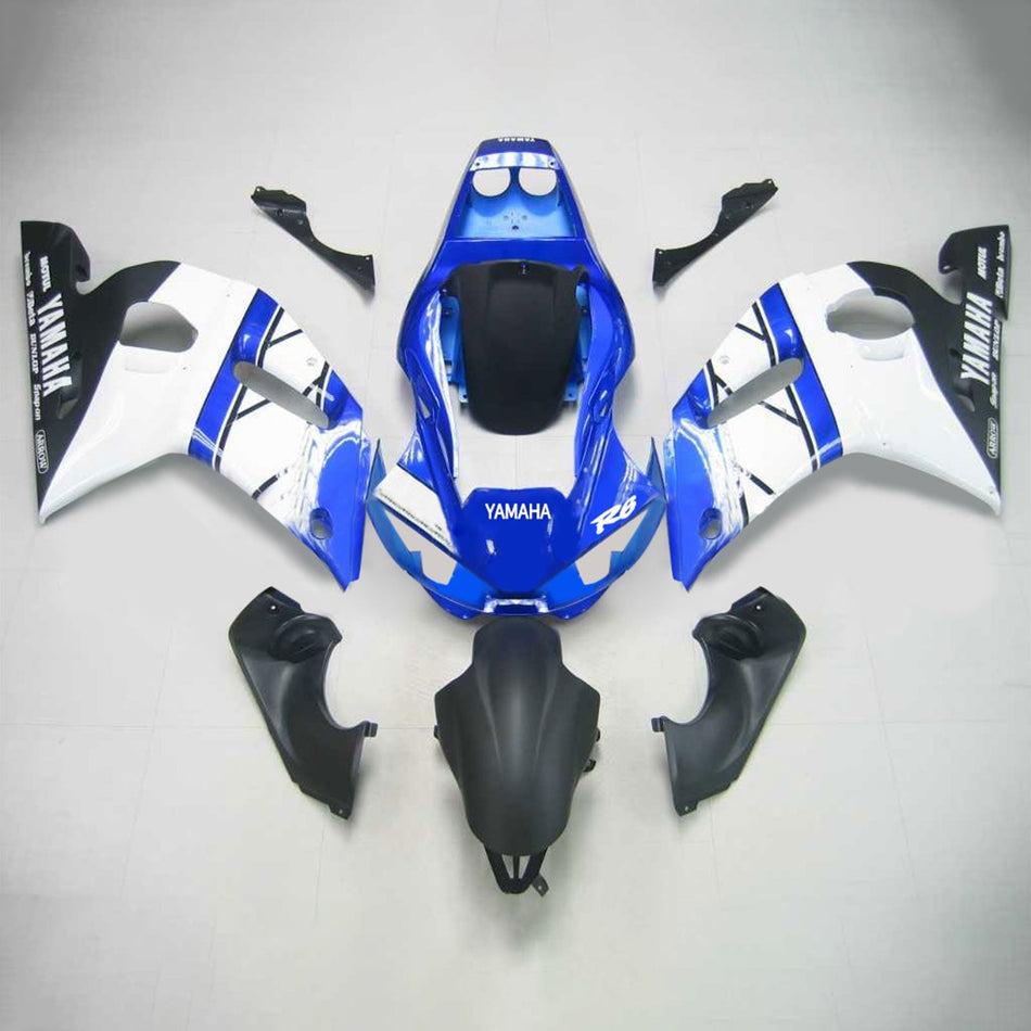 1998-2002 ヤマハ YZF 600 R6 インジェクションフェアリングキット ボディワーク プラスチック ABS #117