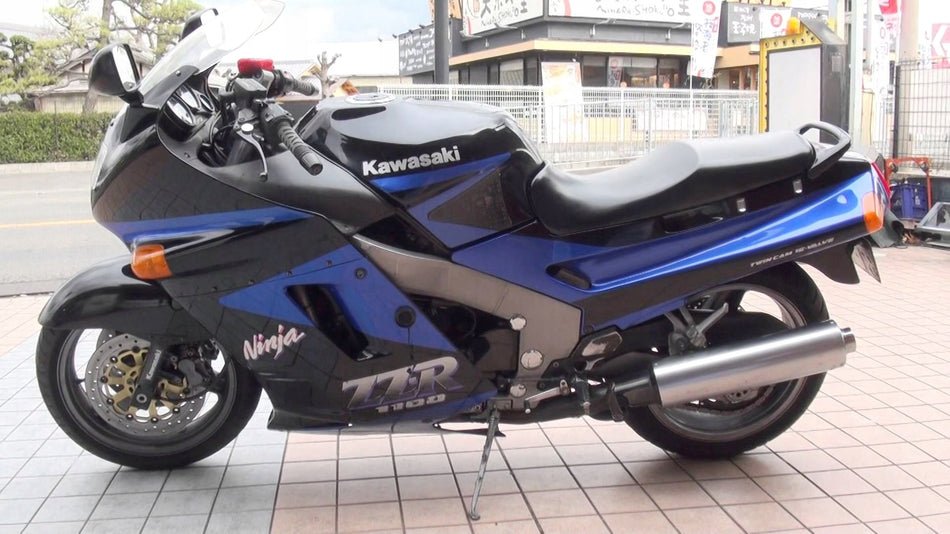 1993-2003 カワサキ ZZR1100 Amotopart インジェクションフェアリングキット ボディワーク プラスチック #111