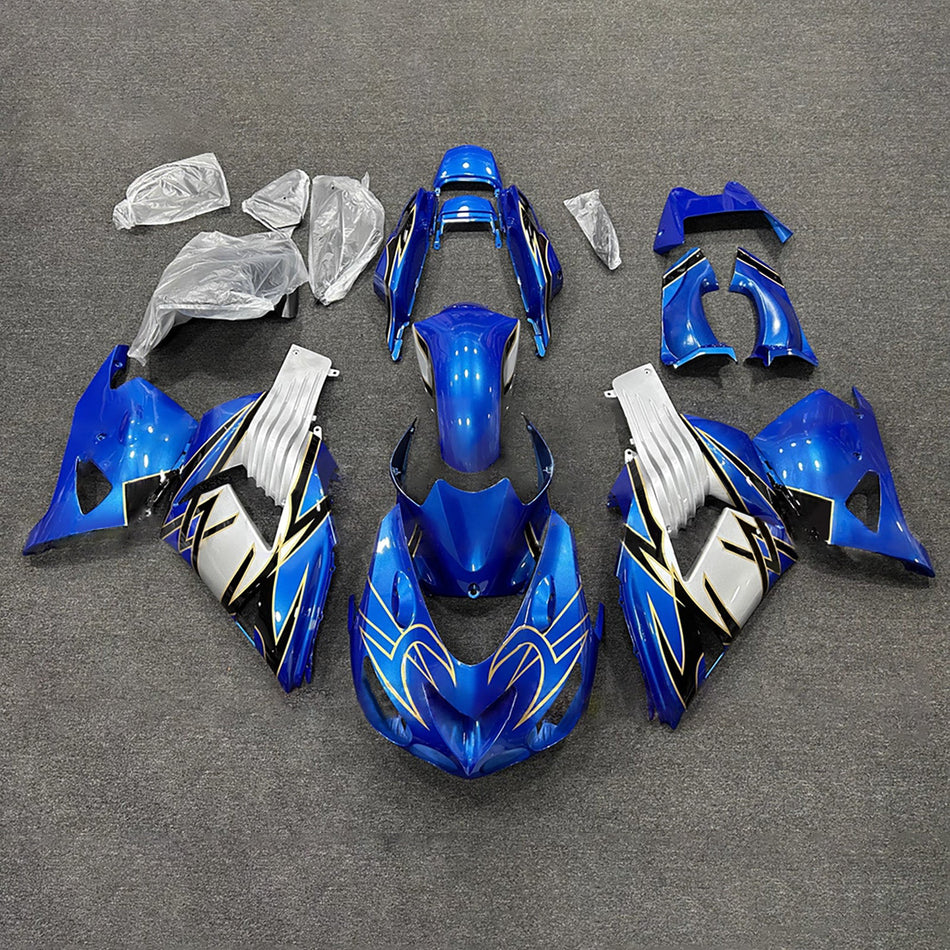インジェクションフェアリングキット ボディワーク Kawasaki ZX14R ZZR1400 2012-2025 に適合