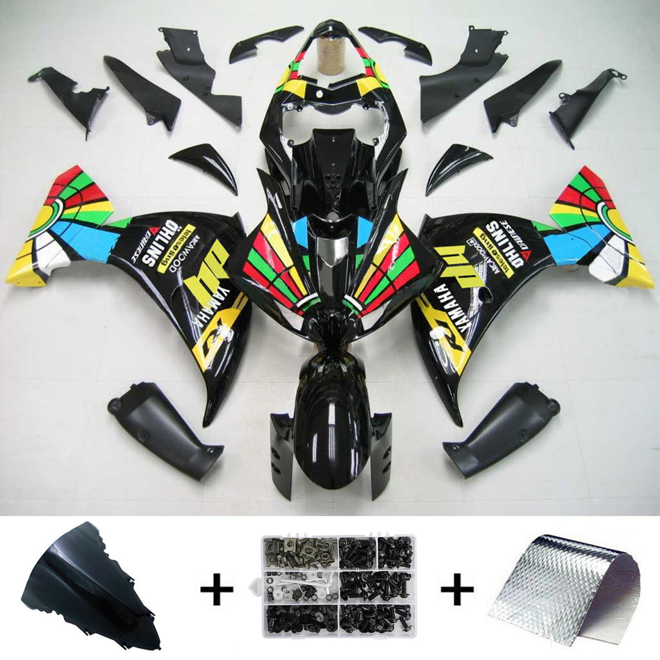 2009-2011 ヤマハ YZF 1000 R1 フェアリングキット ジェネリック