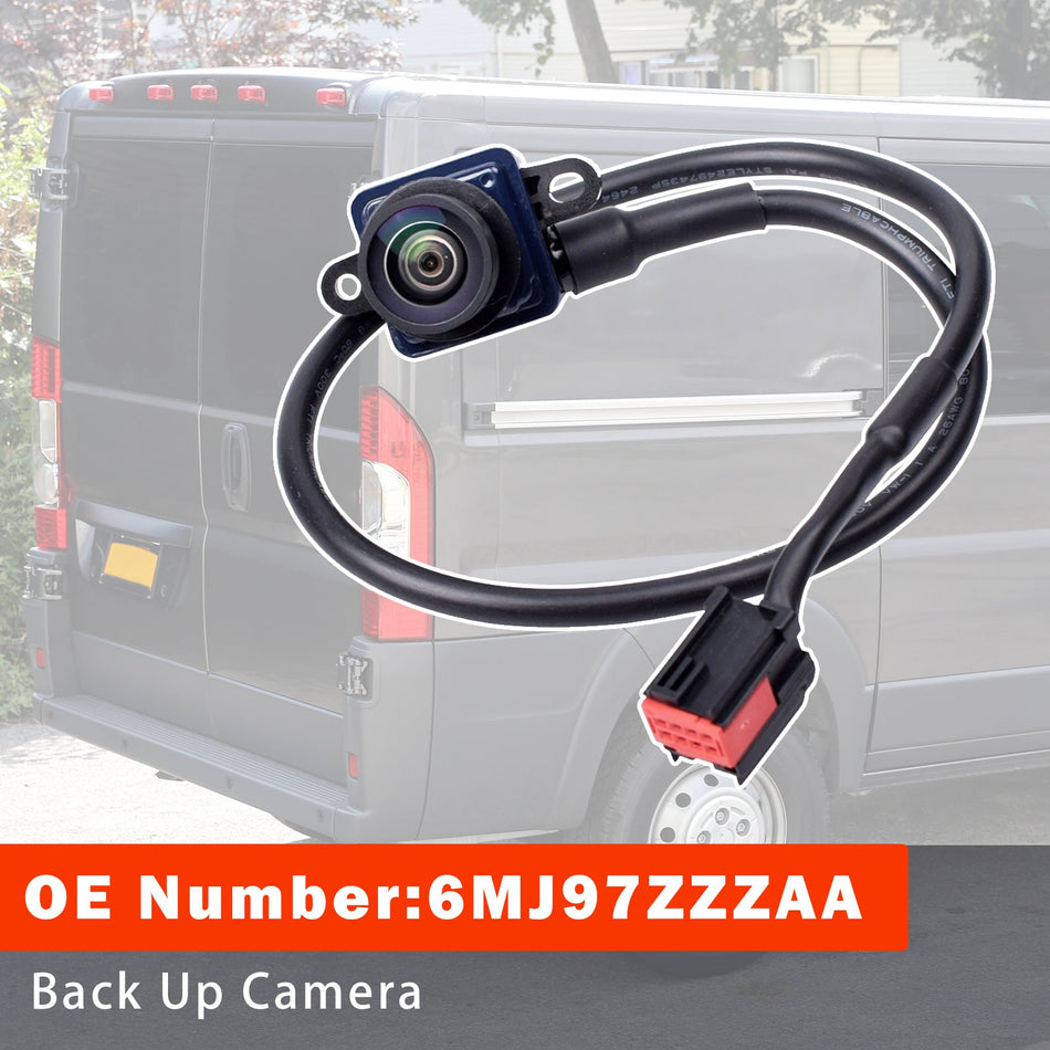 Ram ProMaster 1500 2500 3500 (2014-2021年モデル) 用バックアップカメラ 6MJ97ZZZAA