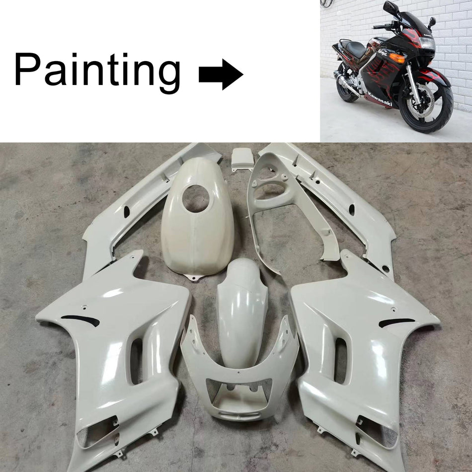1996-2007 カワサキ ZZR250 インジェクションフェアリングキット ボディワーク ABS