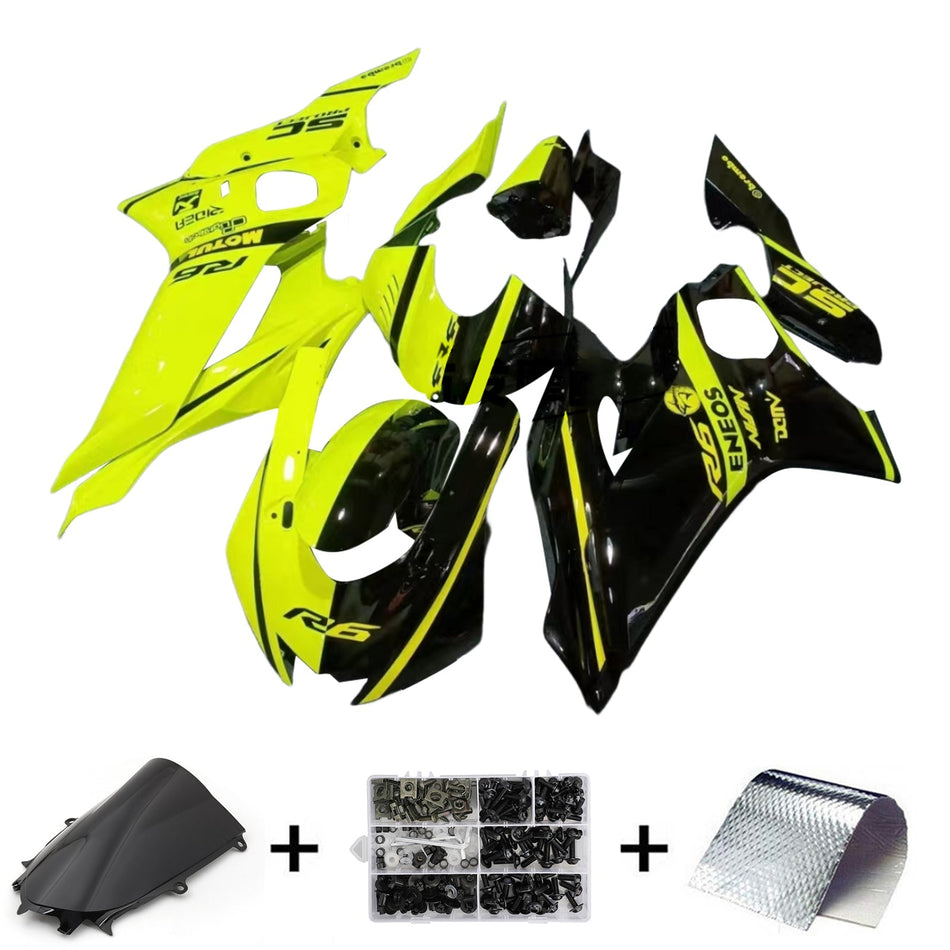 2017-2022 ヤマハ YZF-R6 フェアリングキット ボディワーク プラスチック ABS