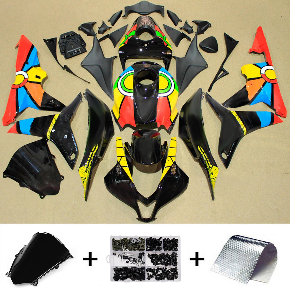 ホンダ CBR600RR 2007-2008 F5 用 ABS樹脂製インジェクションフェアリングキット