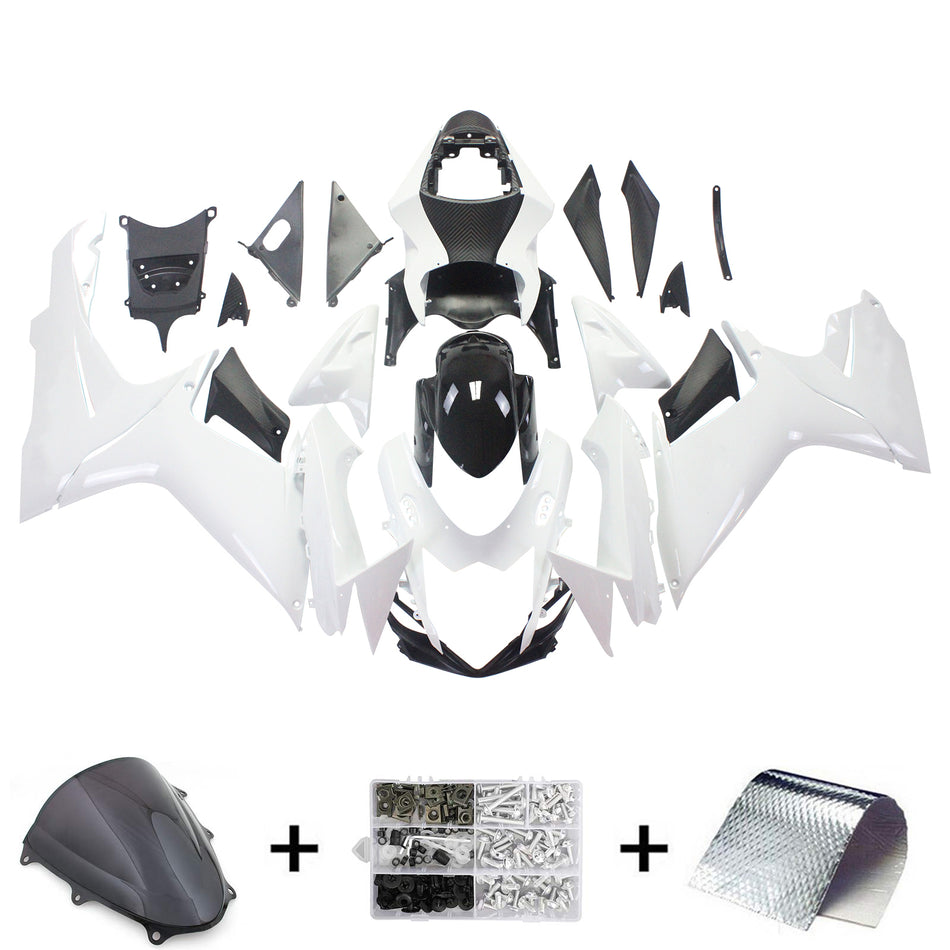 2011-2024 スズキ GSXR 600/750 K11 Amotopart インジェクションフェアリングキット ボディワーク プラスチック ABS #101
