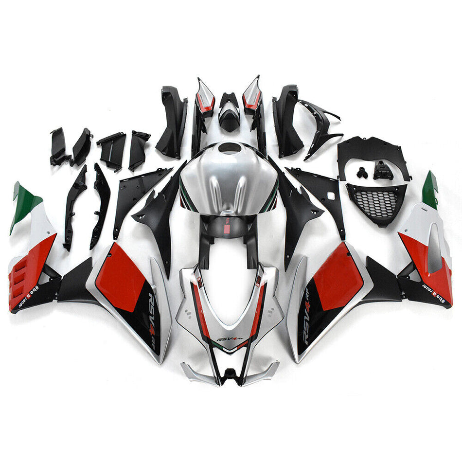 2016-2020 Aprilia RSV4 1000 Amotopart インジェクションフェアリングキット ボディワーク プラスチック #101