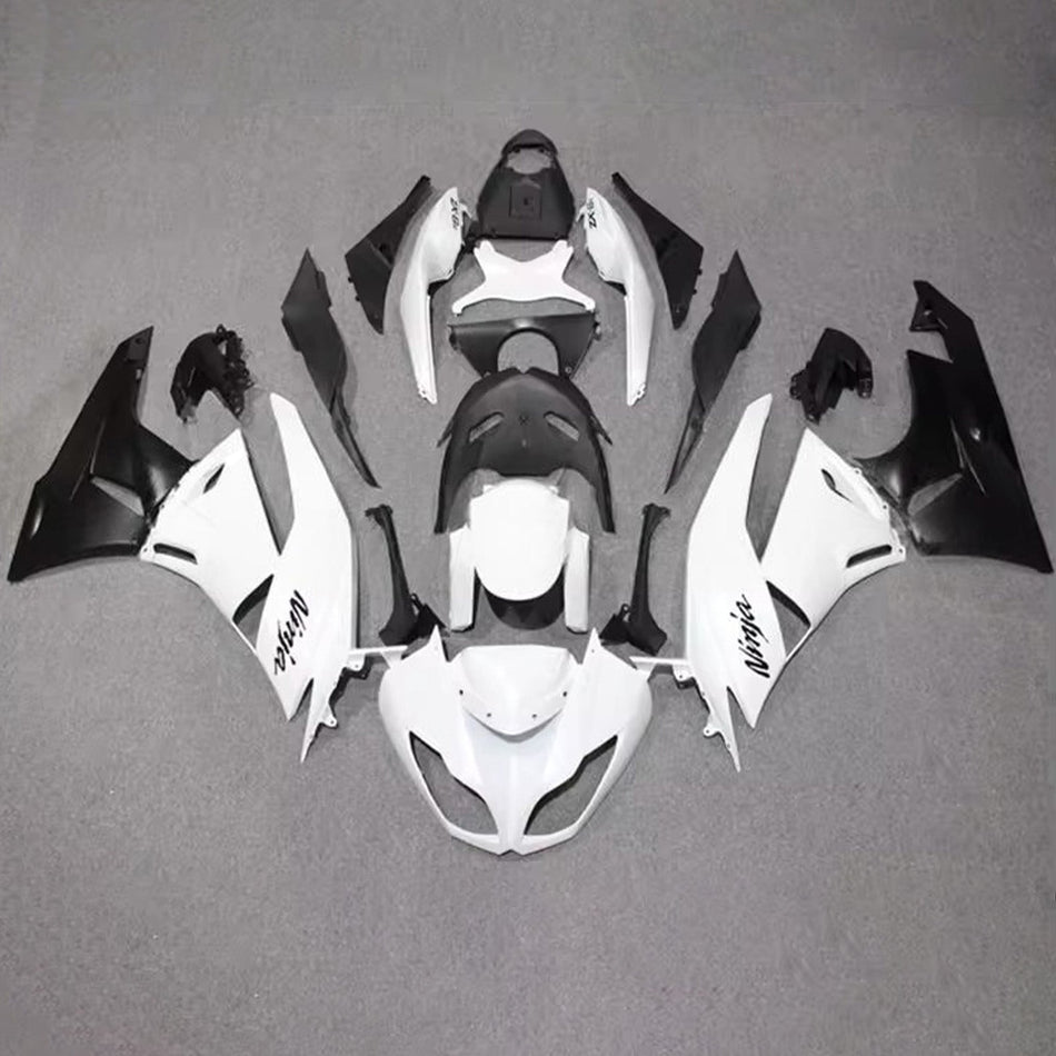インジェクションフェアリングキット ボディワーク プラスチック ABS カワサキ ZX6R 636 2009-2012 に適合