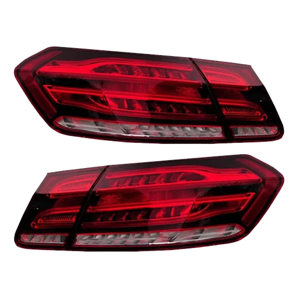 メルセデス Eクラス W212 2013-2015用 LEDリアテールライト ブレーキランプ 4個
