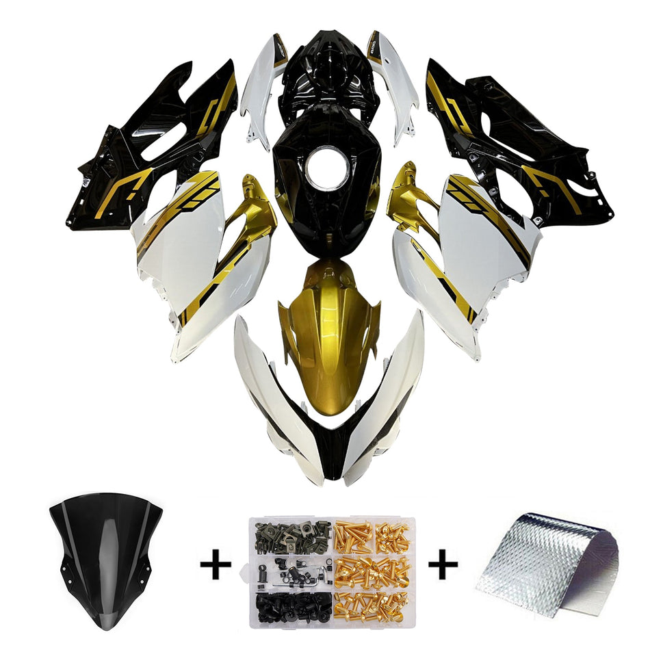インジェクションフェアリングキット ボディワーク プラスチック ABS カワサキ EX400 Ninja400 2018-2024 に適合