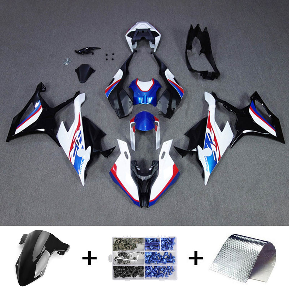 2019-2022 BMW S1000RR Amotopart インジェクションフェアリングキット ボディワーク プラスチック ABS #107