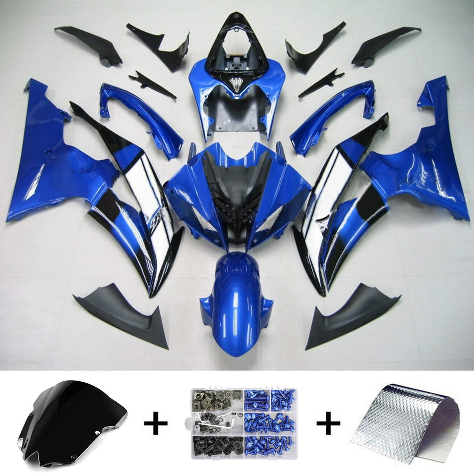 2008-2016 ヤマハ YZF 600 R6 インジェクションフェアリングキット ボディワーク プラスチック ABS #152