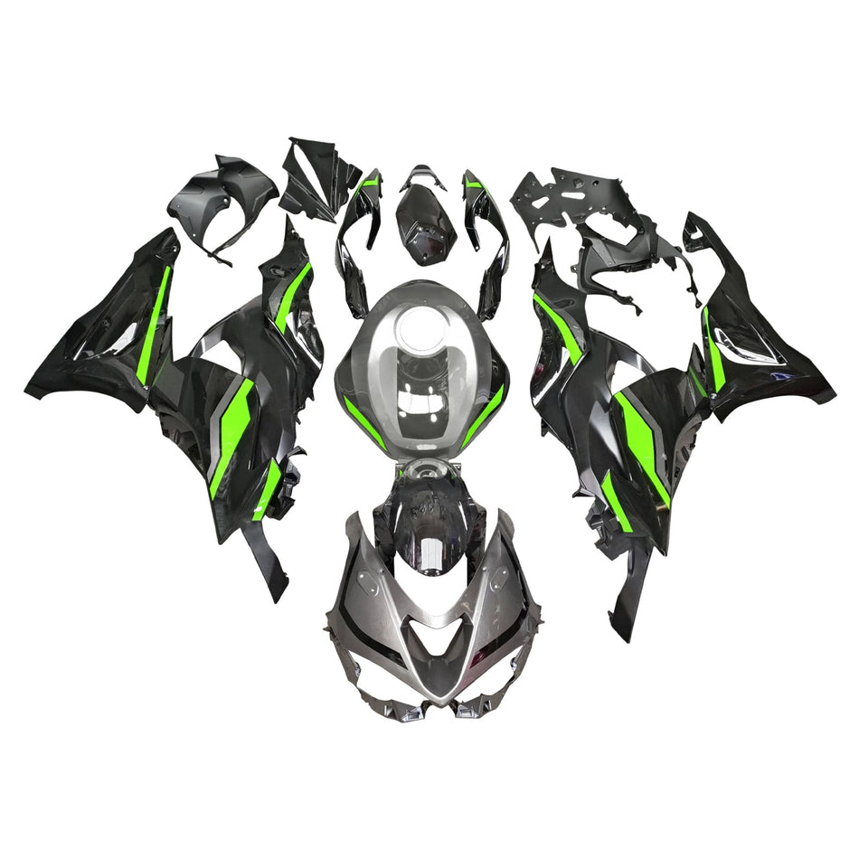 インジェクションフェアリングキット ボディワーク プラスチック ABS カワサキ ZX-6R 2024-2025 に適合