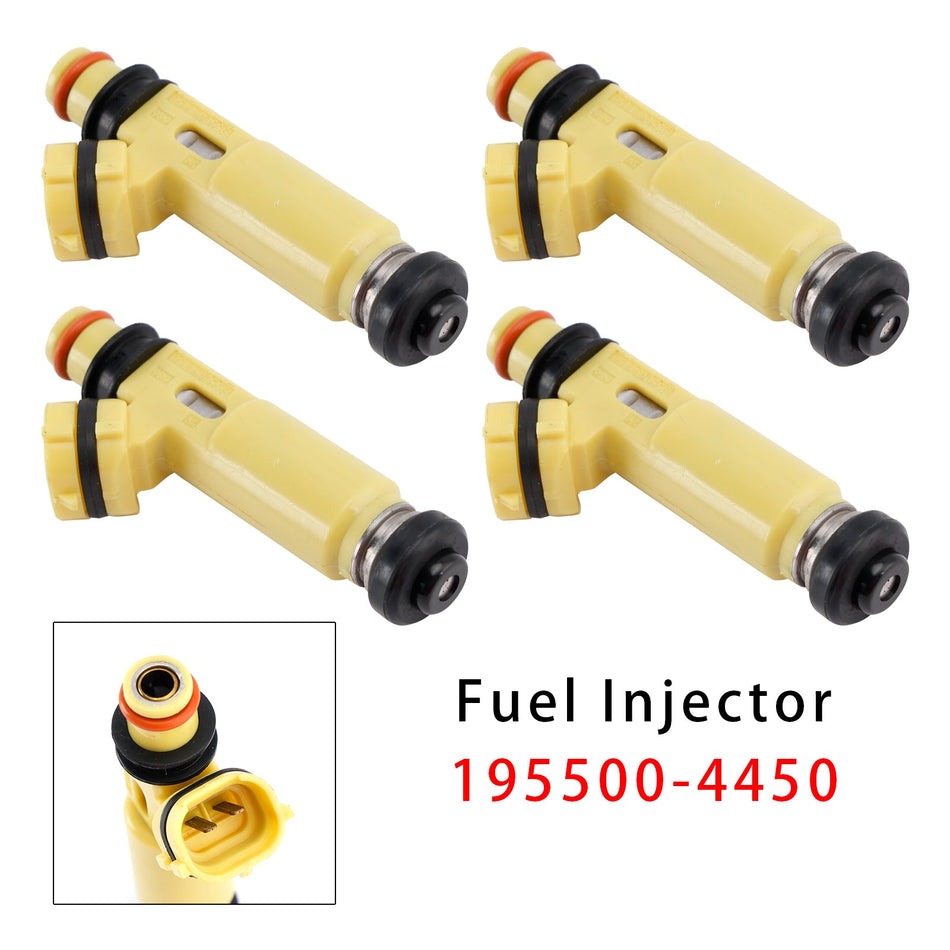 マツダ MX-5 ミアータ RX-8 RX-7 1.3 1.8L 2.0L 用燃料インジェクター 4個セット 195500-4450