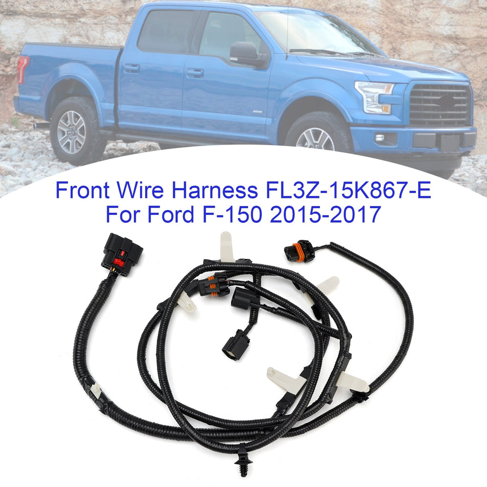 2015-2017 フォード F-150 フロントワイヤーハーネス FL3Z-15K867-E