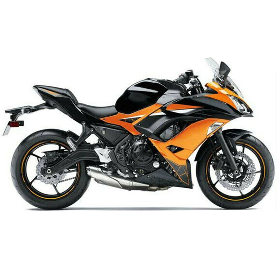 2017-2019 Kawasaki Ninja 650 ER-6F EX650 フェアリングキット プラスチック 04# ジェネリック