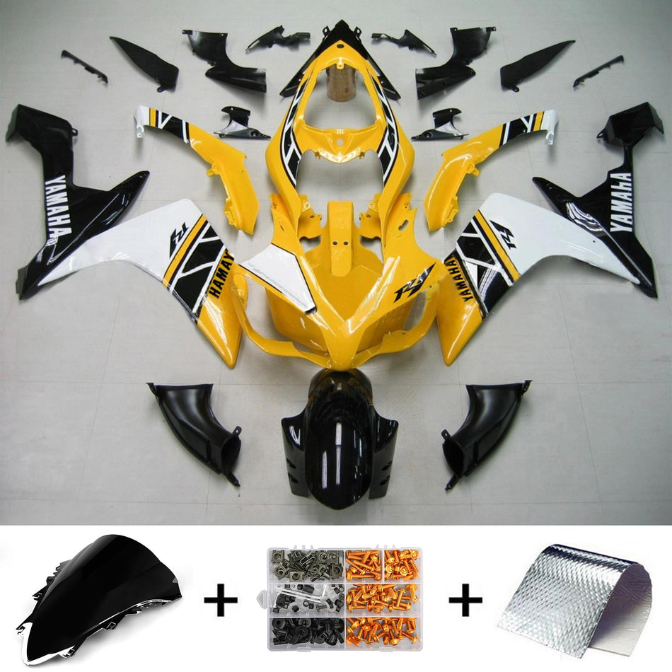 2007-2008 ヤマハ YZF 1000 R1 インジェクションフェアリングキット ボディワーク プラスチック ABS #119