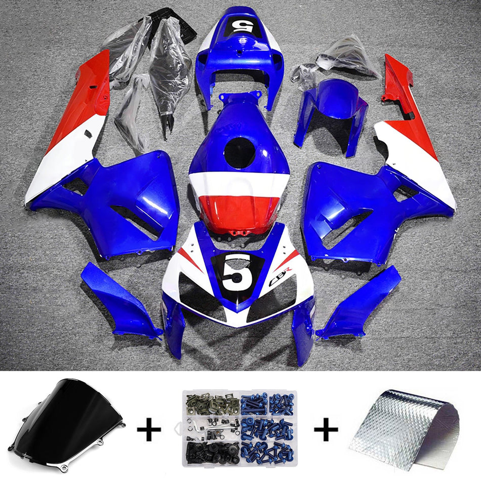 ホンダ CBR600RR 2005-2006 F5 用 ABS樹脂製インジェクションフェアリングキット