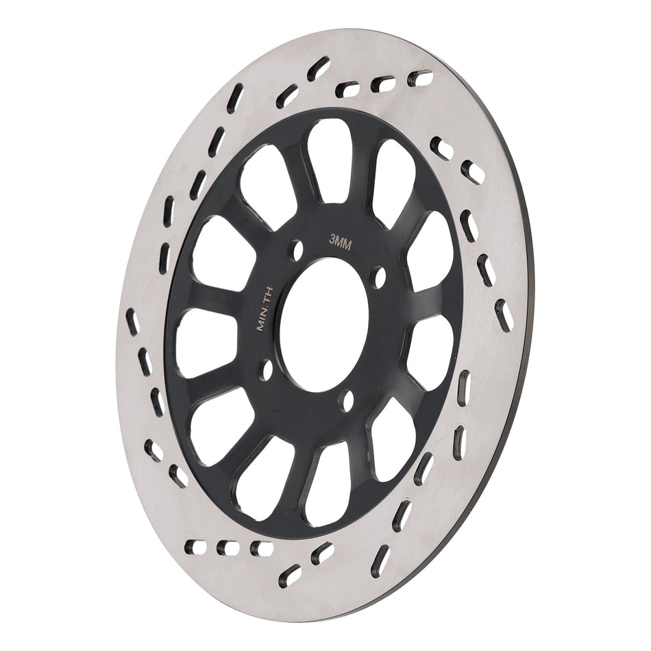 フロントソリッドブレーキディスクローター 220mm スズキ GN125 NF41A 4T GN125E 1982-2001用