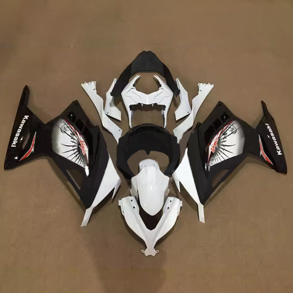 インジェクションフェアリングキット ボディワーク プラスチック ABS カワサキ EX300 Ninja300 2013-2024 に適合