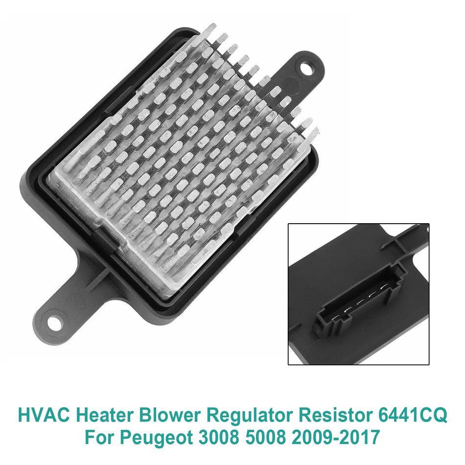 HVAC ヒーターブロワーレギュレーター抵抗器 6441CQ プジョー 3008 5008 2009-2017 用