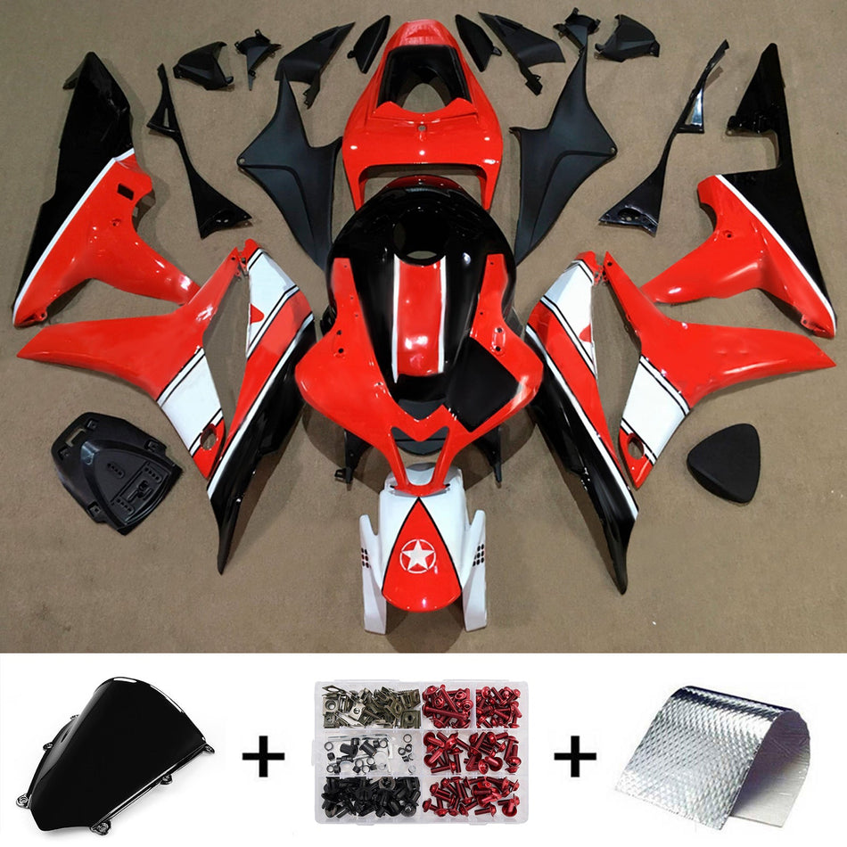 ホンダ CBR600RR 2007-2008 F5 用 ABS樹脂製インジェクションフェアリングキット