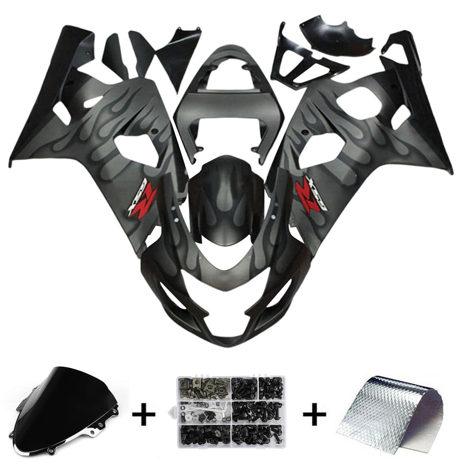 2004-2005 スズキ GSXR 600/750 K4 インジェクションフェアリングキット ボディワーク プラスチック ABS
