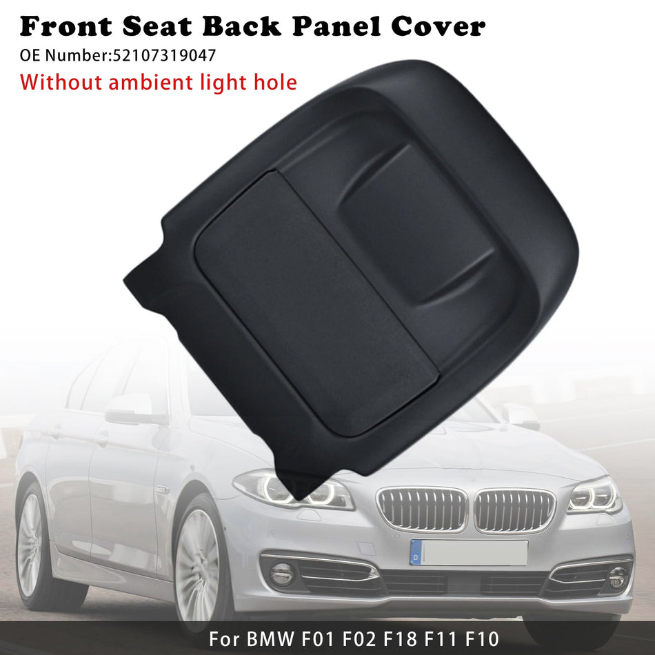 フロントシートバックパネルカバー 52107319047 BMW X5 F15 X6 M F86 2014-2018用