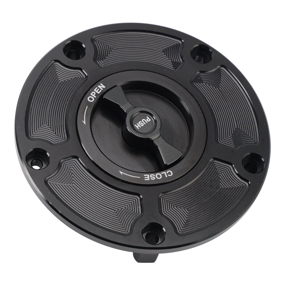CFMoto 300 450 SS NK 700CL-X 800 NK 22-25用 CNC ブラック キーレス燃料フィラーキャップ
