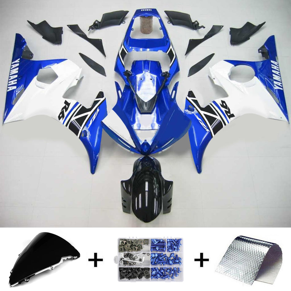 2003-2004 ヤマハ YZF 600 R6 2006-2009 R6S Amotopart インジェクションフェアリングキット ボディワーク プラスチック ABS #112