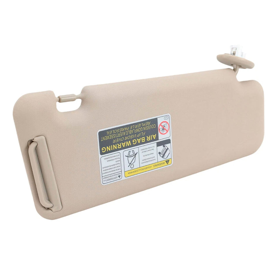 2008-2013 トヨタ ハイランダー ベージュ 左側サンバイザー 74320-48500-E0