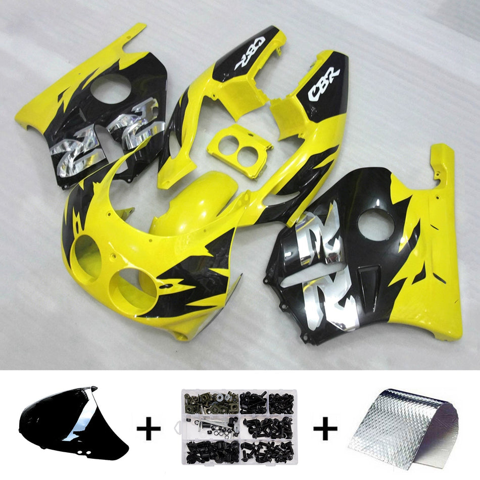 ホンダ CBR250RR MC22 1990-1998 用射出成形フェアリングキット ボディワーク プラスチック ABS