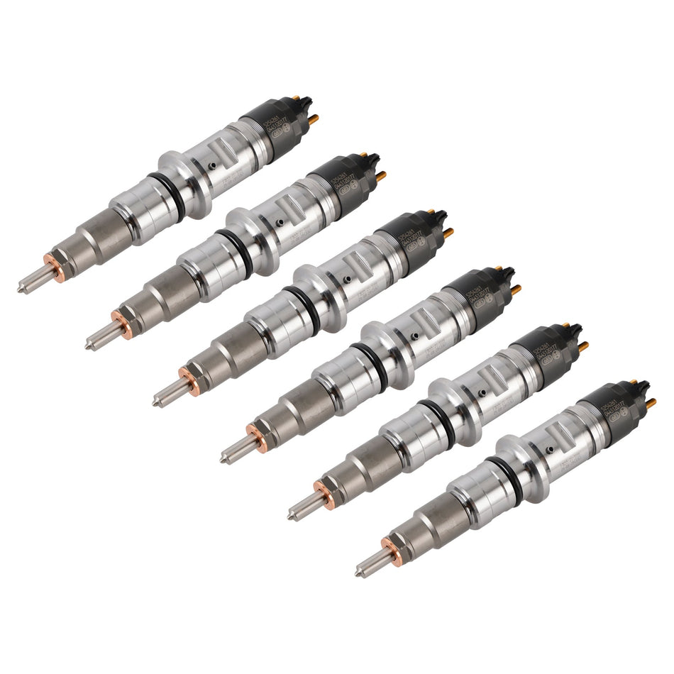 カミンズ ISB 6.7L QSB 4.5L 6.7L 5254261 0445120177 用 燃料インジェクター 6個