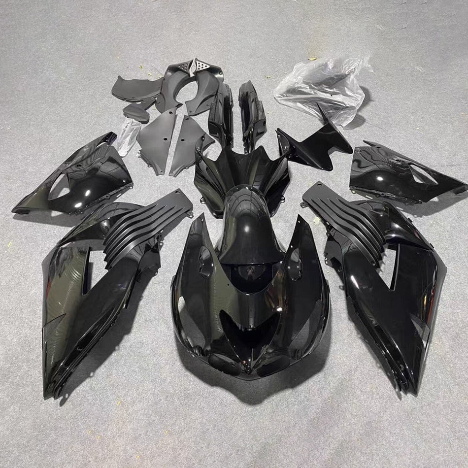 インジェクションフェアリングキット ボディワーク Kawasaki ZX14R ZZR1400 2006-2011 に適合